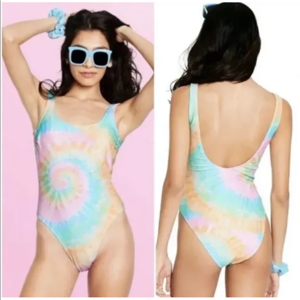 Stoney Clover Lane Target Tie Dye One Piece Swimsuit XXS